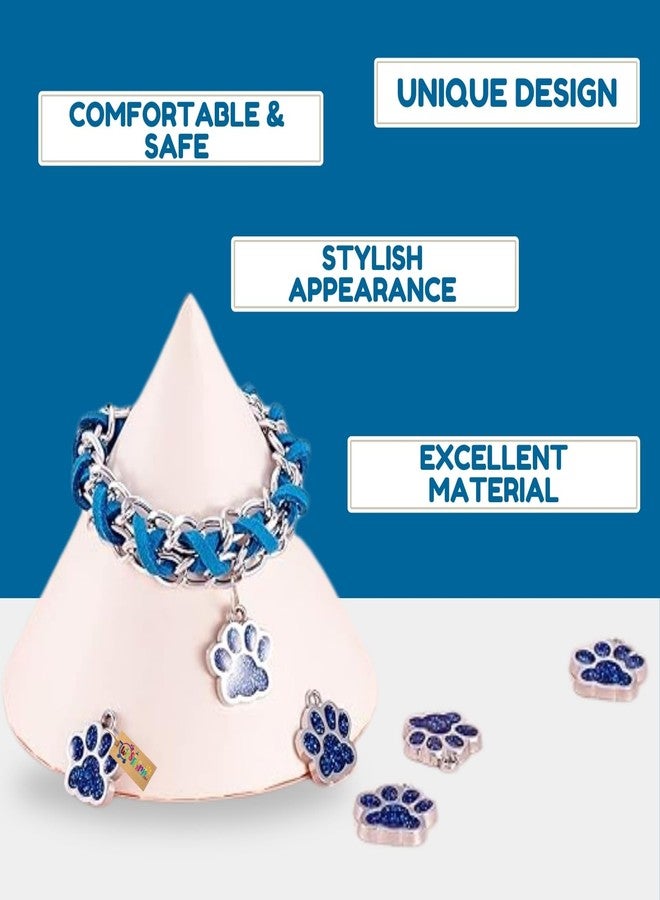 Western Era Pet Glitter Paw Tag - Stylish & Durable Pet ID Tag for Dogs & Cats, Sparkling Glitter Paw Design for a Chic Look, Lightweight & Comfortable, Perfect for Ensuring Your Pet's Safety & Style - Image 4